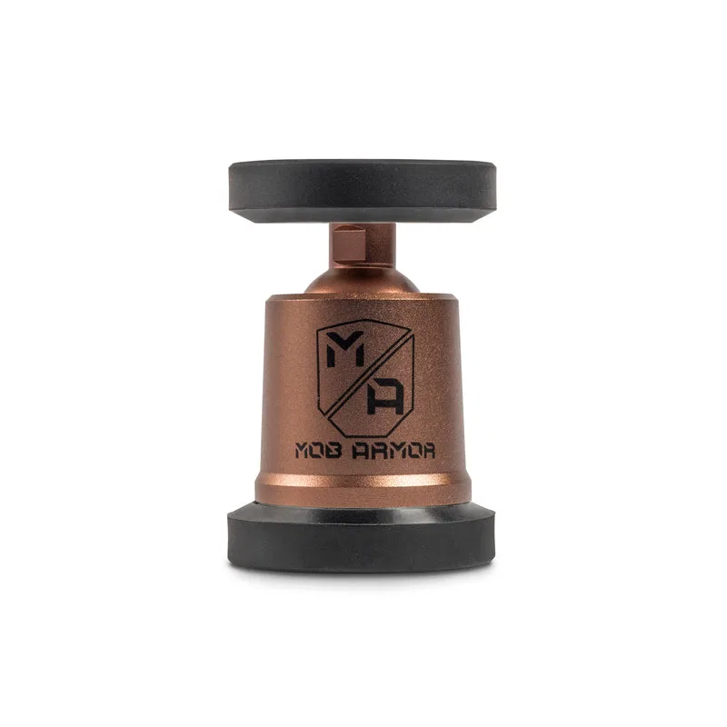 MOBN-MX-BRNZ – MOB ARMOR Cell Phone Mount, Magnetic Adjustable Up To 25 Degrees Tilt And 360 Degrees Rotating 90 Poun...